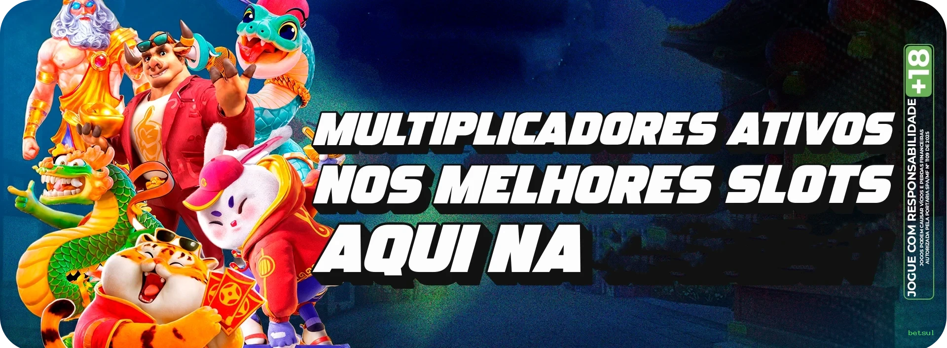 Bônus boas-vindas betsul R$100